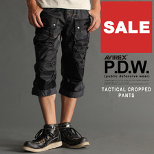 AVIREX P.D.W. TACTICAL CROPED PANTS 6666002画像
