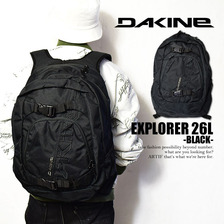 DAKINE EXPLORER 26L -BLACK-画像