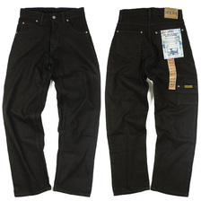PRISON BLUES Men's Work Jean Rinsed Black画像