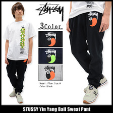 STUSSY Yin Yang Ball Sweat Pant 195022画像