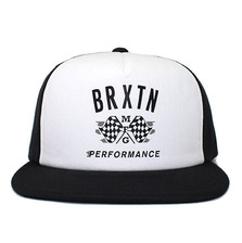 Brixton PISTON MESH CAP WHITExBLACK BXT374画像
