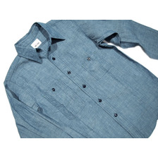 BIG YANK 1942 SHIRTS/indigo画像