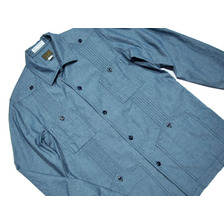 BIG YANK GUAYABERA SHIRTS/blue画像