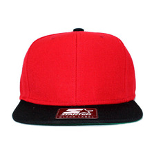 STARTER BLACK LABEL BLANK SNAPBACK REDxBLACK EBSTST017画像