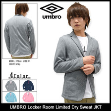 UMBRO Locker Room Limited Dry Sweat JKT UCS3690LR画像