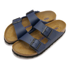 BIRKENSTOCK ARIZONA BLUE / BIRKO-FLOR 051063/051061画像