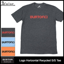BURTON Logo Horizontal Recycled S/S Tee 168511画像