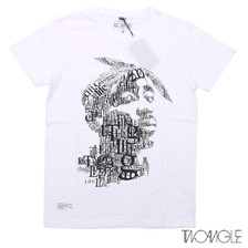 TWOANGLE YSHAK TEE WHITE画像