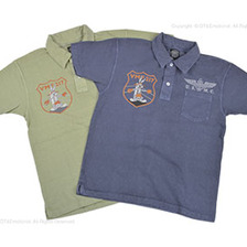 TOYS McCOY MILITARY POLO SHIRT BUGGS BUNNY "U.S.M.C. VMF-217" TMC1616画像