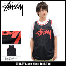 STUSSY Stock Mesh Tank Top 114868画像