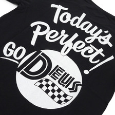 Deus Ex Machina TODAY'S PERFECT TEE BLACK画像