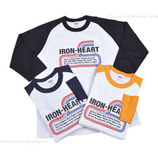 IRON HEART 7.5oz ラグラン7分袖Tシャツ IHTL-1602画像