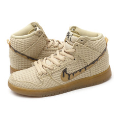 NIKE DUNK HIGH PREMIUM SB FLT GOLD STAR/CLASSIC BROWN 313171-722画像