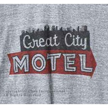 Letters 8 &times; FilMelange MOTEL プリントTシャツ画像