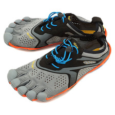 vibram FiveFingers V-Run Grey/Blue/Orange 16M3103画像