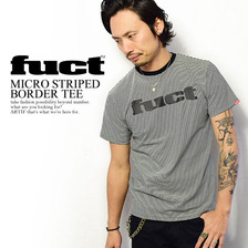 FUCT SSDD MICRO STRIPED BORDER TEE 6601画像
