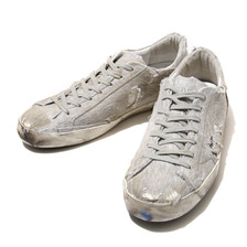 GOLDEN GOOSE SNEAKERS SUPERSTAR -MELANGE GREY HIDE- G28MS590-A43画像
