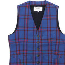 PEEL&LIFT ODD WAIST COAT elliot tartan clan画像
