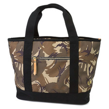 FRED PERRY PIQUE CAMO PRINT TOTE BAG KHAKI F9228-64画像