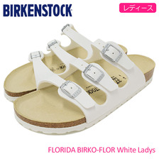 BIRKENSTOCK FLORIDA BIRKO-FLOR White Ladys GC054733画像