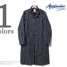 ALEXANDRA 2583NW ブッチャーストライプ ワークコート 700051130画像