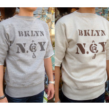 FREEWHEELERS CRANE & RIGGING CO. 1930's STYLE SET-IN CUT OFF SWEAT 1624001画像