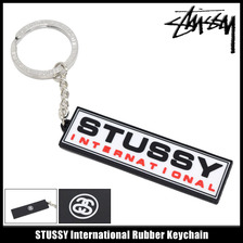 STUSSY International Rubber Keychain 138510画像