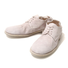GUIDI LOW LACE SHOES -HORSE REVERSE- LIGHTGREY 992T画像