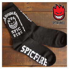 Spitfire Steady Rockin' Sock Black画像