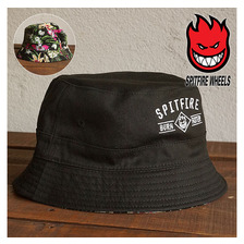 Spitfire Hawaiian Burn Unit Bucket Hat Reversible Floral/Black画像