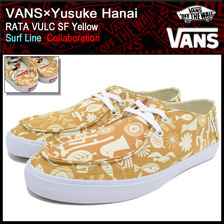 VANS &times; Yusuke Hanai RATA VULC SF Yellow VN-00019LIXZ画像