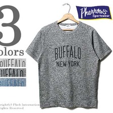 Pherrow's 16S-PLST1 BUFFALO 半袖スウェットTシャツ画像