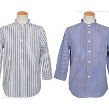 YEALOW 7分袖スタンドカラーシャツ 35242画像