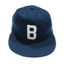 Ebbets Field Flannels 1940 Joe Louis Brown Bonbers/navy画像