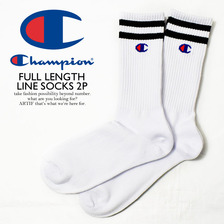 Champion FULL LENGTH LINE SOCKS 2P CMSBH003画像