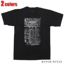 BLACK SCALE HERMETIC SCRIPTURE TEE BS16GT078画像