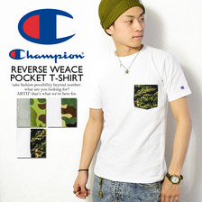 Champion REVERSE WEAVE POCKET T-SHIRT C3-B369画像