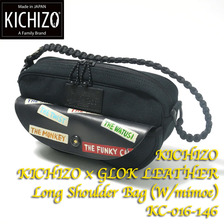 KICHIZO &times; GLOK LEATHER Long Shoulder Bag (W/mimoe) 016-146画像