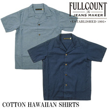 FULLCOUNT 4942 COTTON HAWAIIAN SHIRTS画像