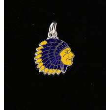 Wells Sterling Charm INDIAN HEAD画像