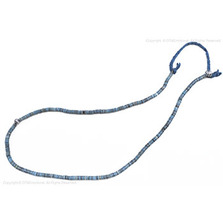 NORTH WORKS シェルビーズ ネックレス インディゴ染め D-601画像