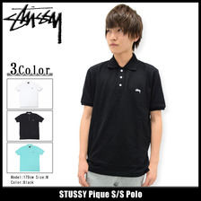 STUSSY Pique S/S Polo 114893画像