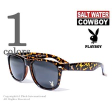 SALT WATER COWBOY &times; PLAYBOY 70'sレオパルド柄 サングラス CBS015画像