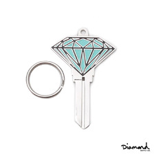 Diamond Supply Co. BRILLIANT DIAMOND METAL KEY DIAMOND BLUE画像