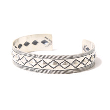 hobo Cobblestone Silver Bracelet Narrow by STANLEY PARKER HB-A2312画像