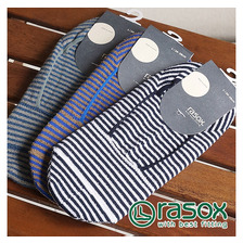 rasox カバーソックス ブークレーボーダー・カバー CA161CO01画像