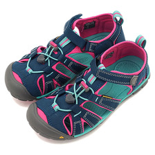 KEEN Seacamp II CNX YOUTH Poseidon/Very Berry 1014127画像
