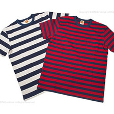TROPHY CLOTHING ポケ付きボーダーTシャツ TR16SS-204画像