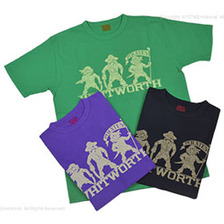 Cushman リサイクルコットン プリントTシャツ PIRATES 26415画像