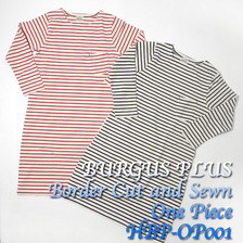 BURGUS PLUS Border Cut and Sewn One Piece HBP-OP001画像